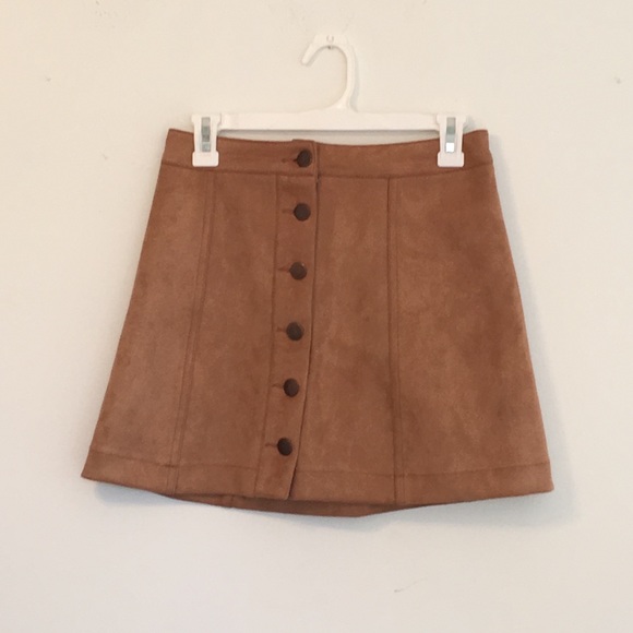Forever 21 | Brown Suede Skirt - Picture 4 of 6